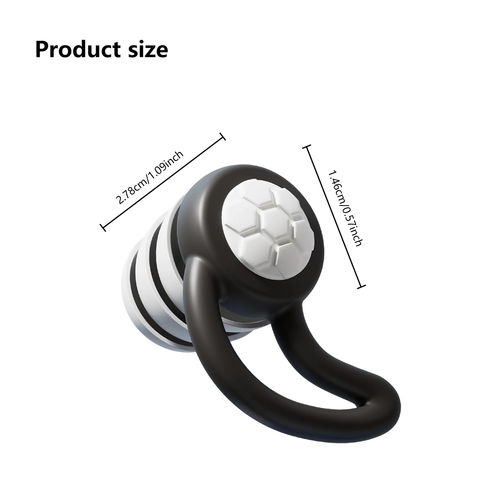 Tapones de silicona de 3 capas reutilizables para los oídos, reducción de ruido, tapones suaves para los oídos, dormir, nadar, trabajo, protección auditiva (10 pares, rosa)