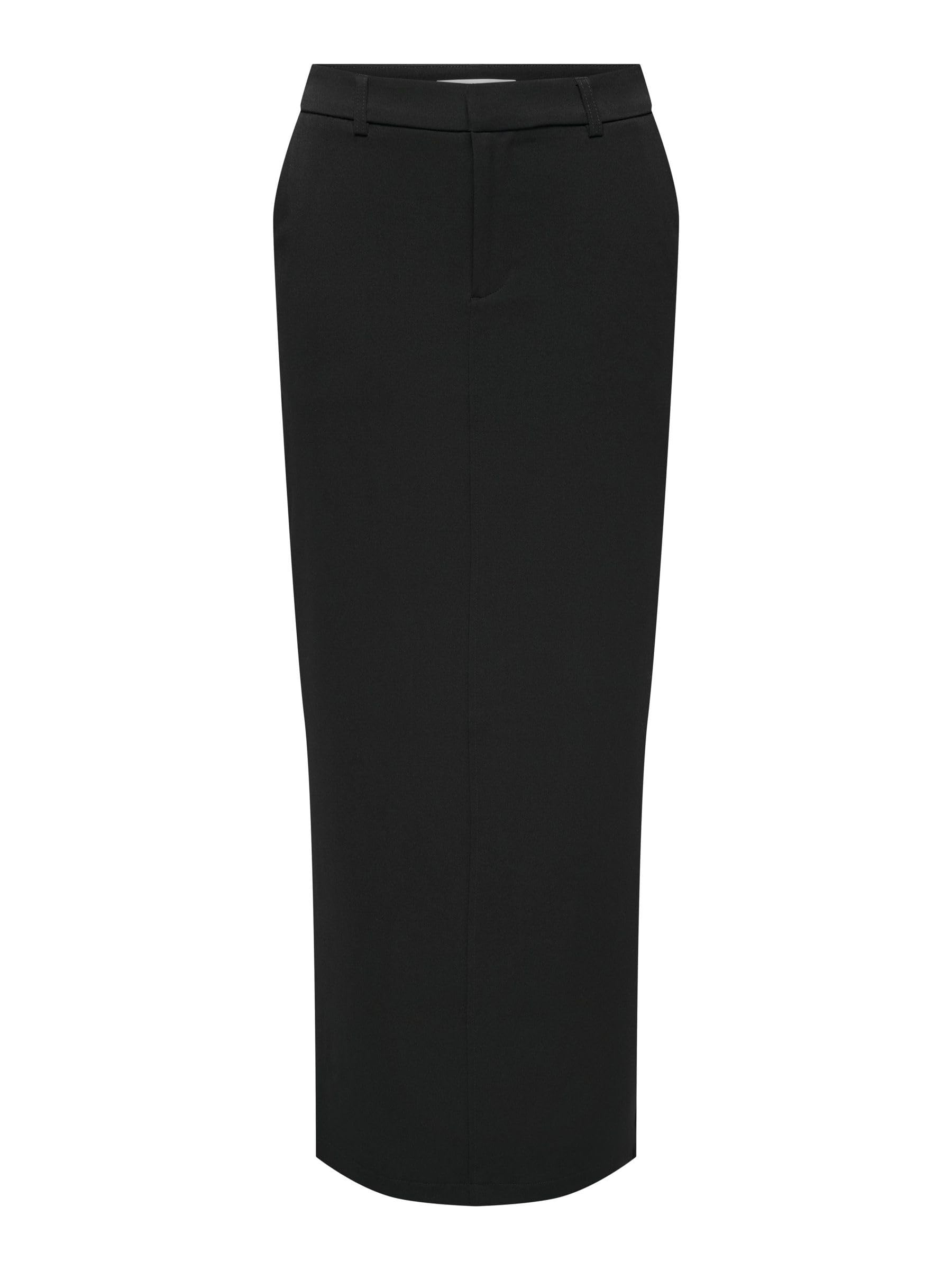 ONLY Onljosha Life MW Maxi Skirt TLR, Black, 3 UK
