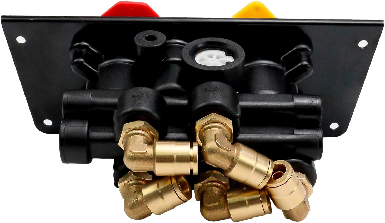 Hex Autoparts 801631 MV-3 Dash Air Brake Control Valve, Trailer Parking Brake Valves Compatible with Bendix 5013293, Freightliner BW5013293, Volvo BW801631 for Trucks and Trailers