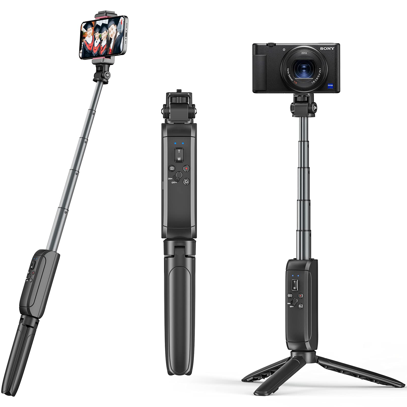 SONY ZV-1 Ulanzi MT-40 iSteady Multi セット Platiro Ulanzi MT-40 Extendable Selfie Stick Tripod Handheld