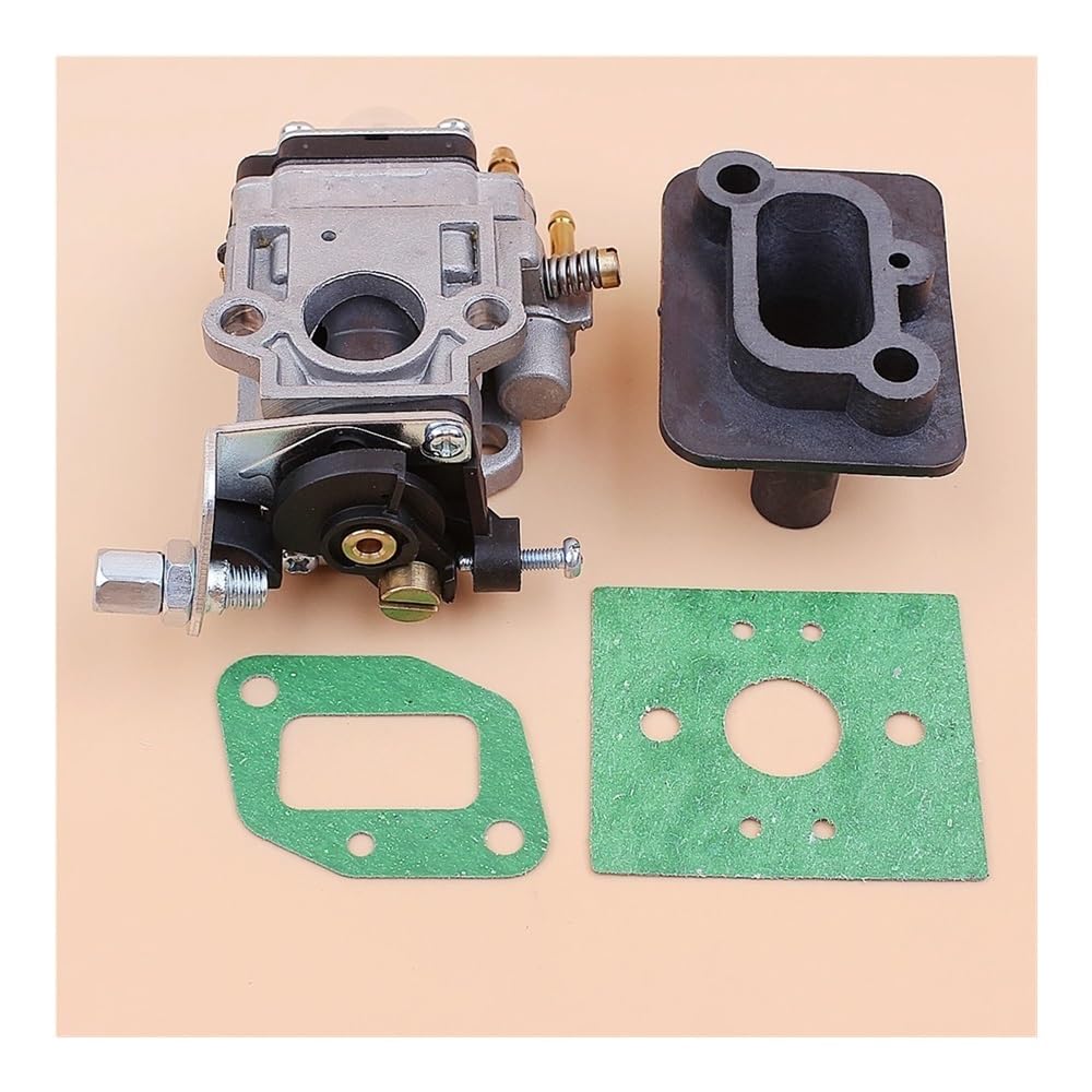 Kit de Juntas colector admisión carburador for desbrozadora con Motor 43 CC 40-5 BC430 CG430 1E40F-5 TL33 TL43 T52 TU43