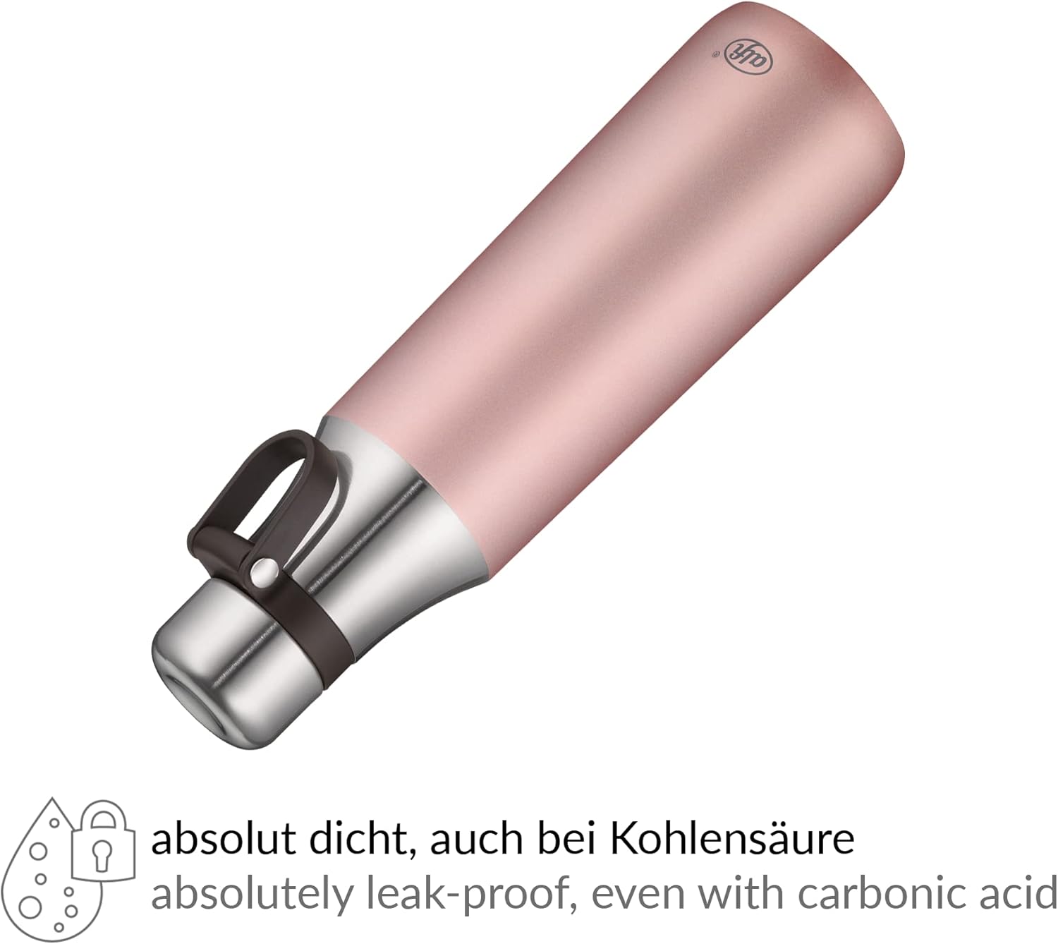 Alfi Insulated Mug, Aluminium, Vintage Rose Mat, 0.5 l