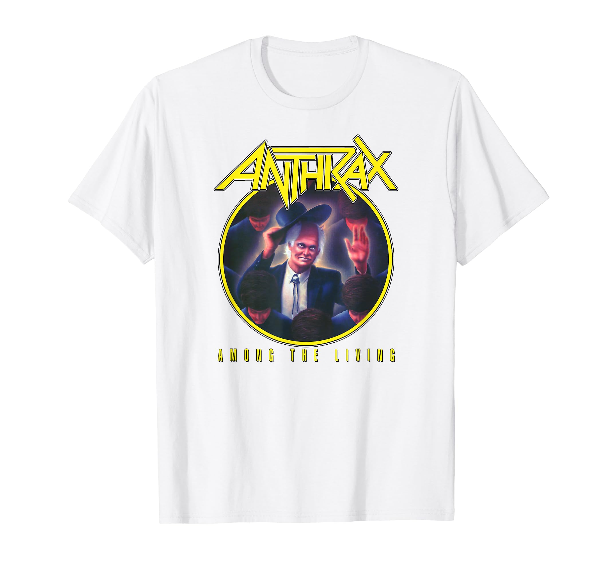 ANTHRAX AMONG THE LIVING Tシャツ Mサイズ 新品 ANTHRAX AMONG THE LIVING Short Sleeve T Shirt Full Size S