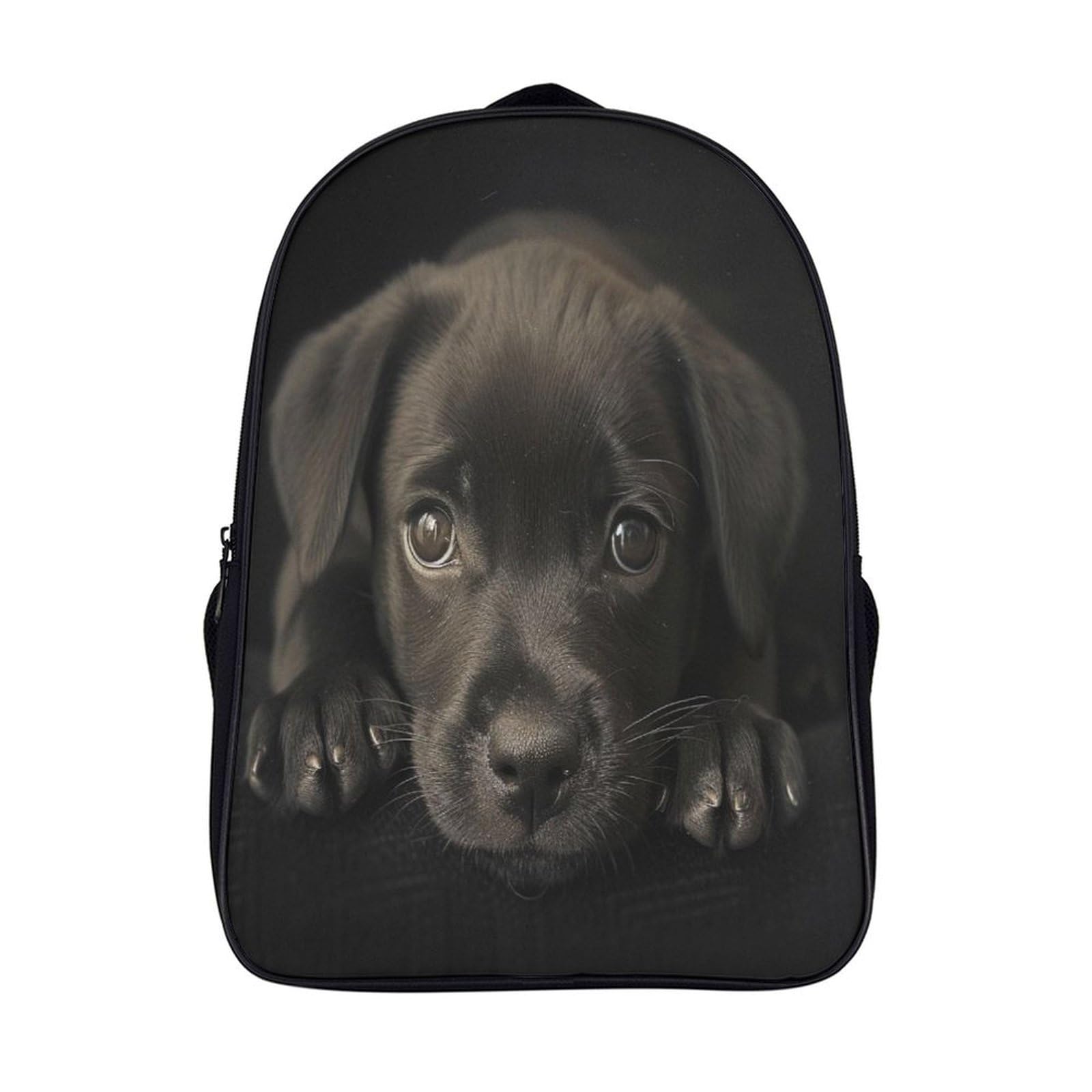 Mochila Infantil Labrador Evita Caídas de Tirantes con Correa de Pecho Ajustable 3D 7