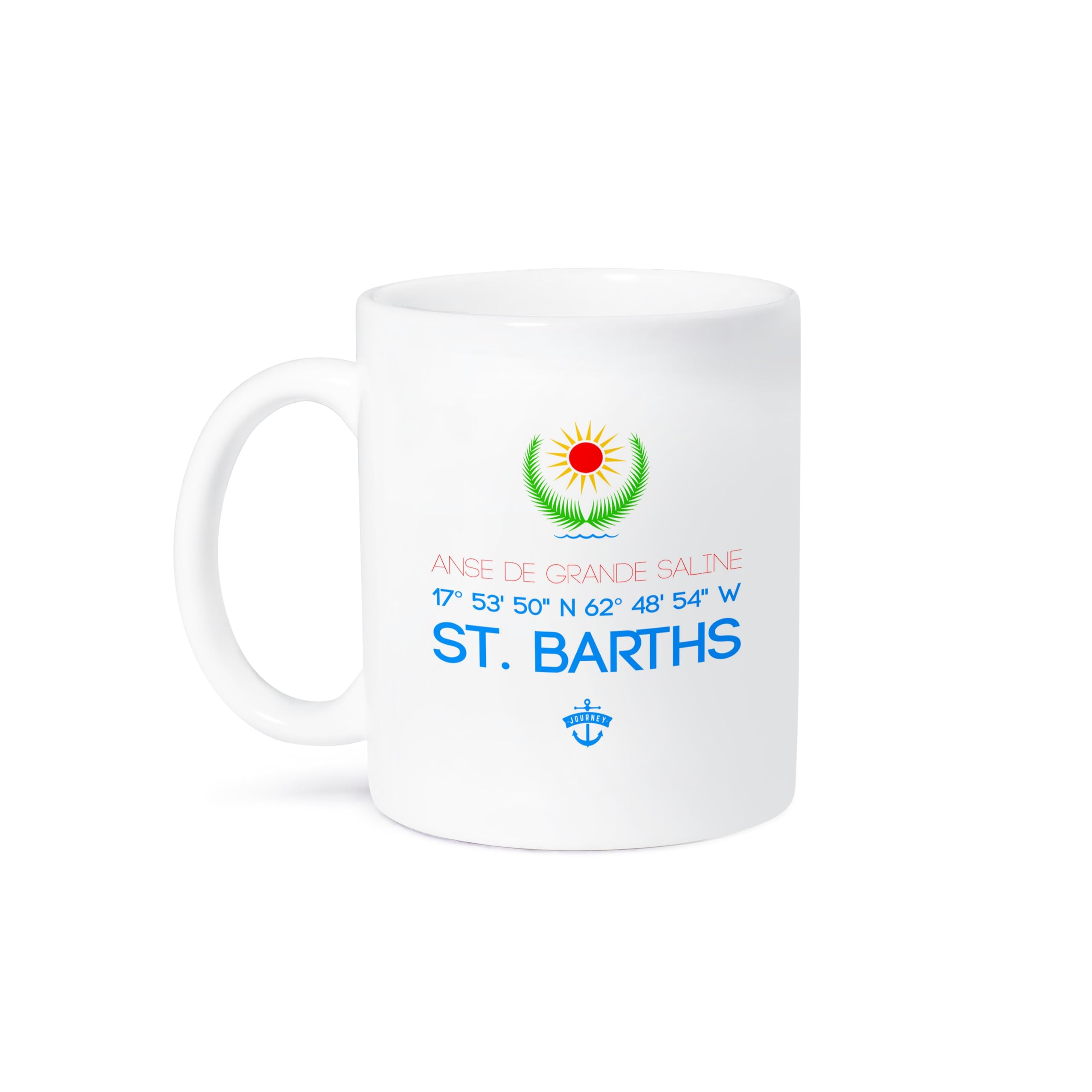 3dRose Anse de Grande Saline, St. Barths, Saint Barthelemy. Travel gift - Mugs (mug_320925_2)