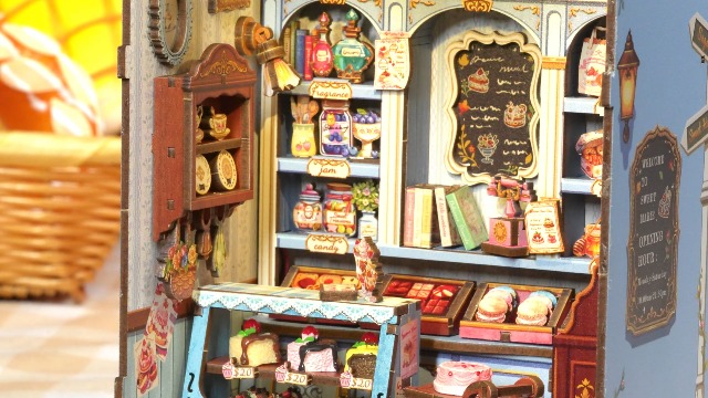 Book Nook A Tema Pane Con Luce LED – Kit DIY Creativo Per Bambini, Con Silicone E Argilla, Età 6+