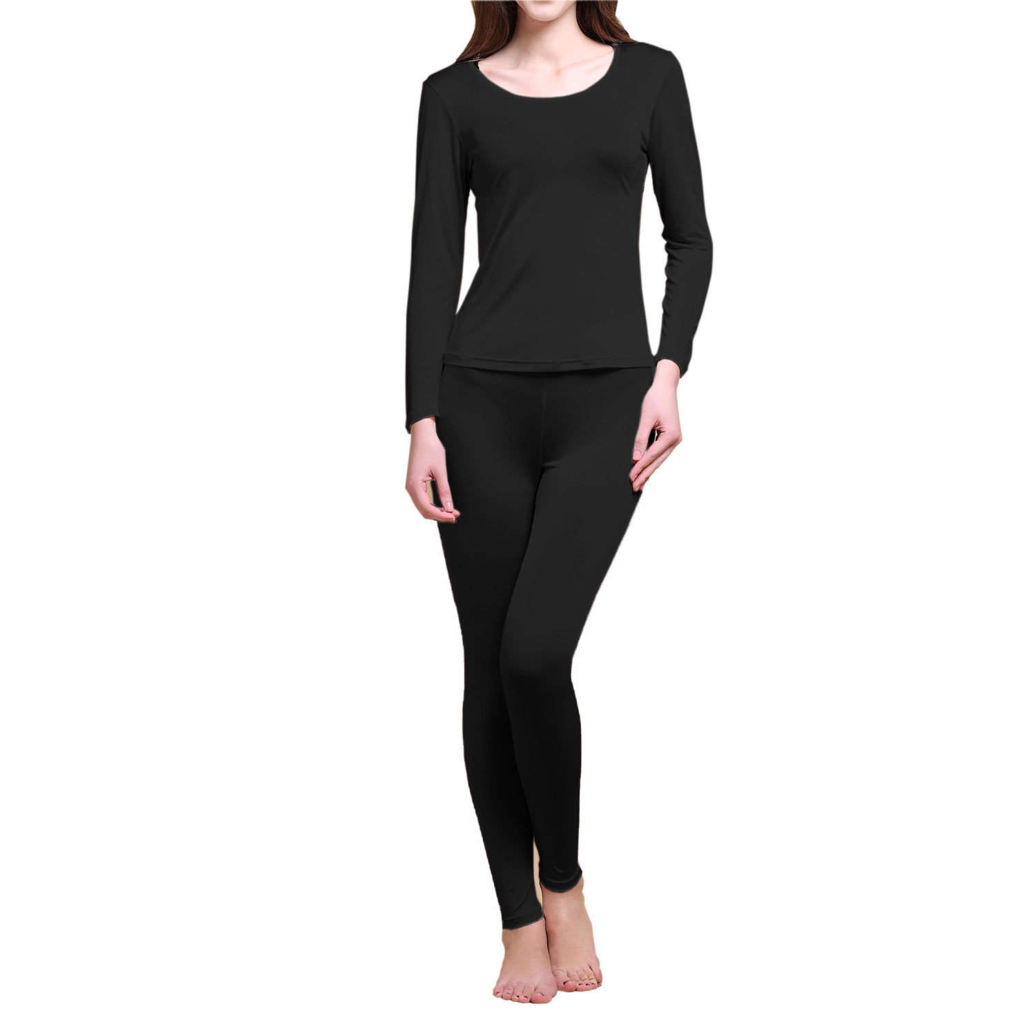 Paradise Silk Damen-Thermounterhose aus reiner Seide, lange Unterhose