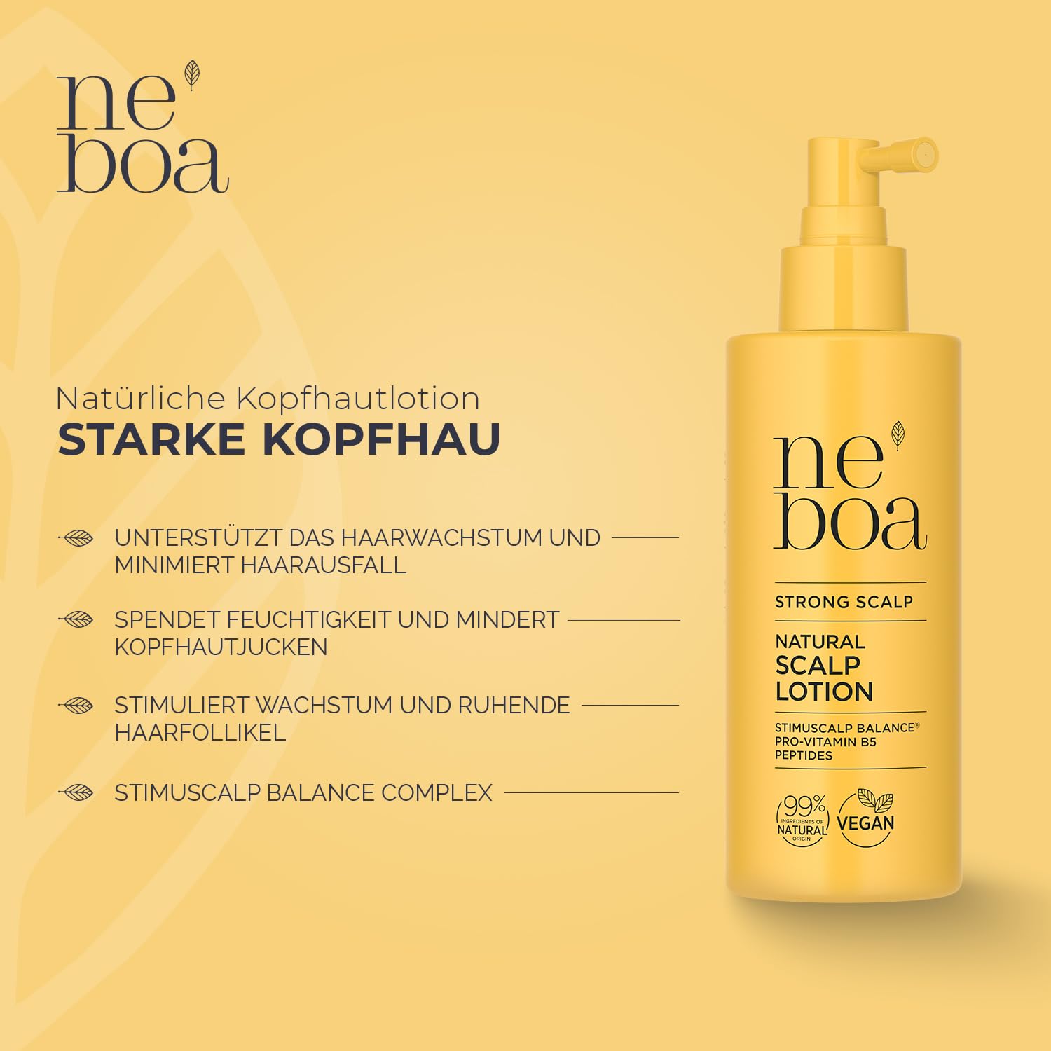 Neboa Wcierka do skóry głowy przeciw wypadaniu włosów Strong Scalp 175 ml