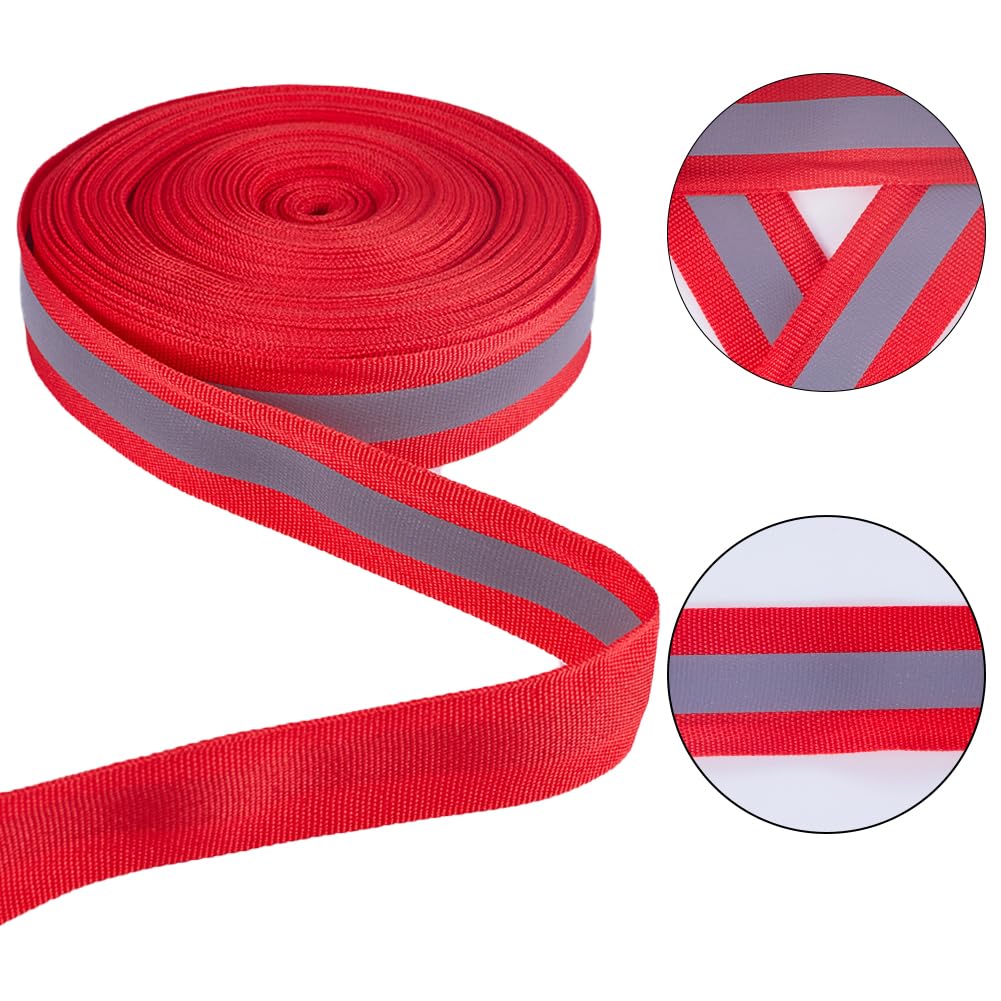 【AAKE】STRIPE STRAP RIBBON T Amazon.com: GORGECRAFT 20M Sew On Florescent Reflective Tape