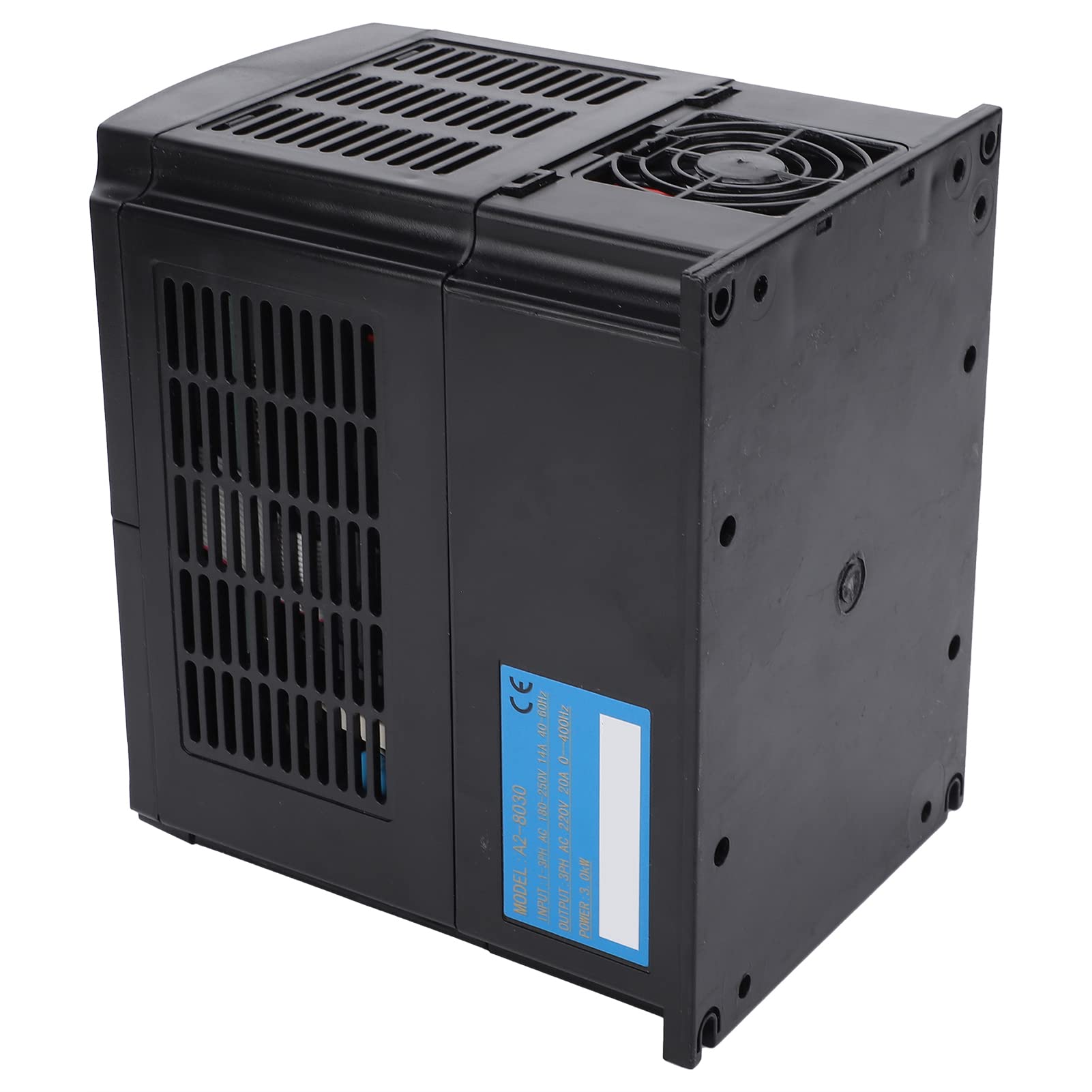 Convertitore di Frequenza 3KW per Controllo Velocità Motore Mandrino - Ingresso Monofase/Trifase Uscita Trifase 220V A2-8030 per Macchine CNC e Applicazioni Industriali