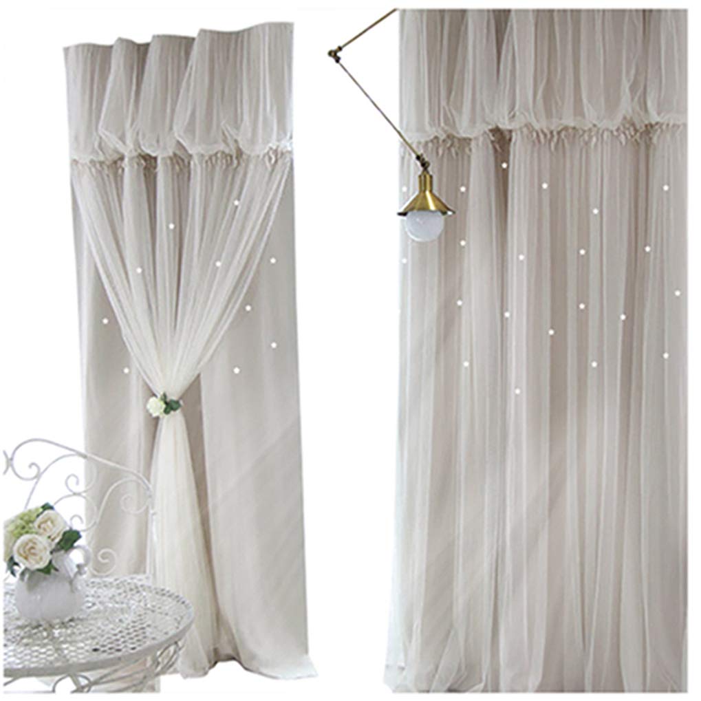 Amazon｜カーテン ドレープカーテン リビング 1枚入り 遮光カーテン