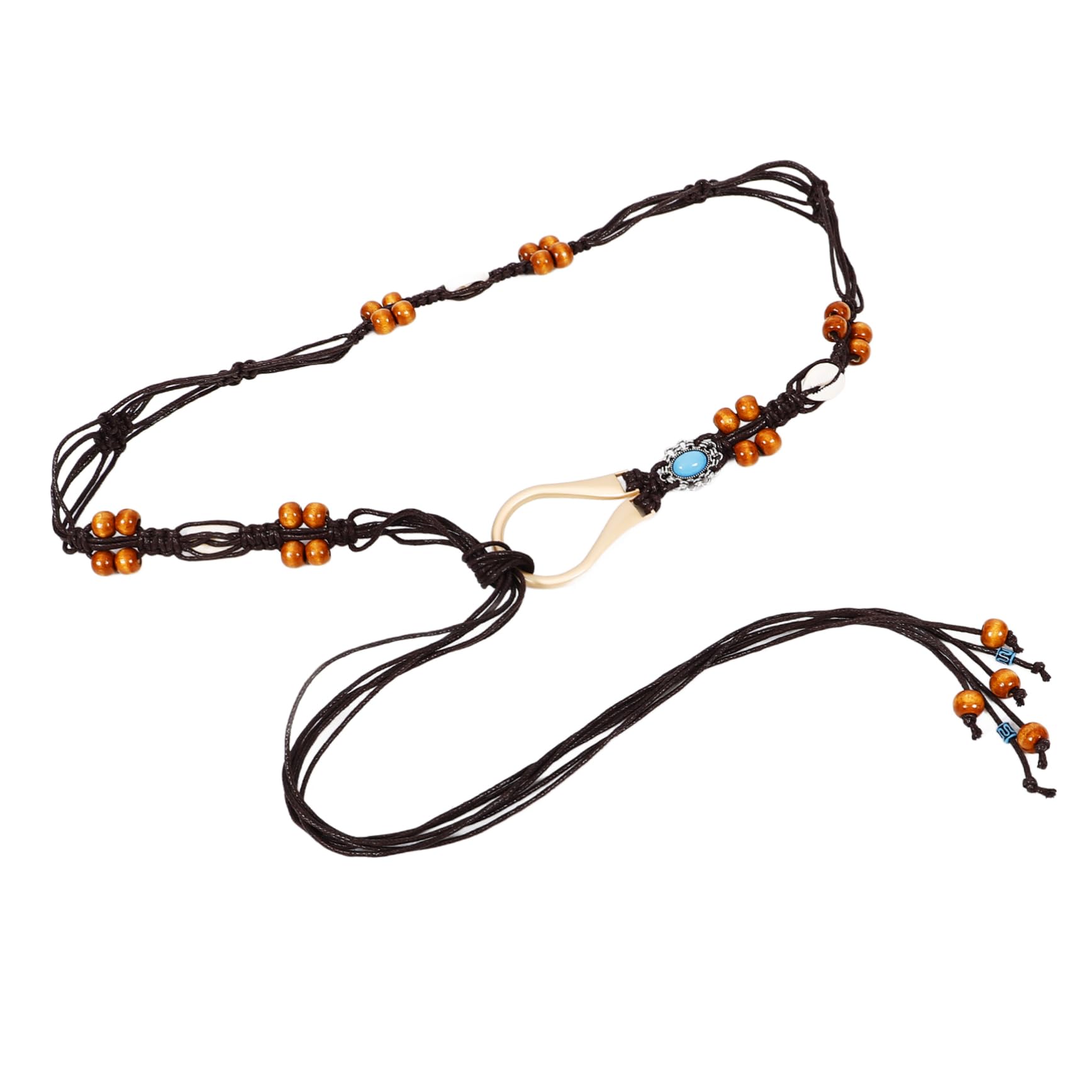 5 Piezas Cinturón Woven para Mujer Cinturón Delgado Casual de Accesorio para Ocasiones Especiales