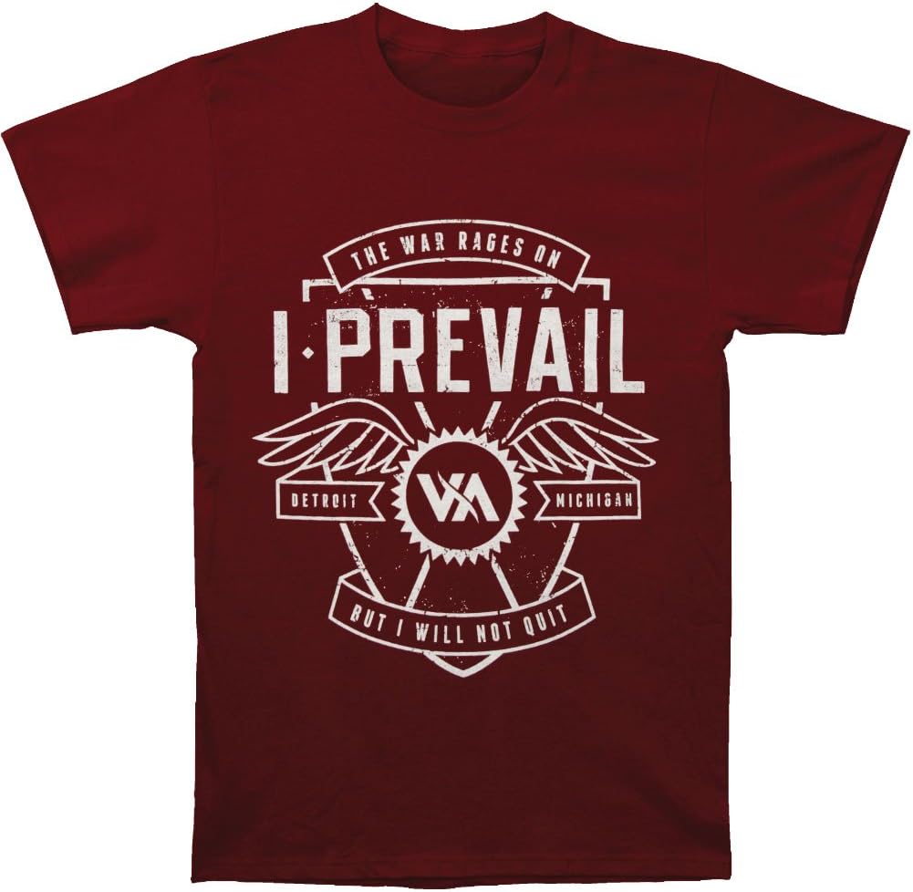 I Prevail Men's Warcrest T-shirt Large Red