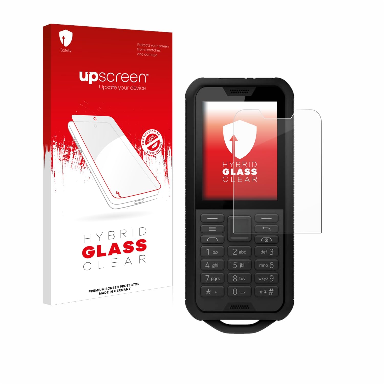 Upscreen Pellicola Ibrida Per Nokia 7.2: Protezione Schermo 9H Anti Graffio, Made In Germany
