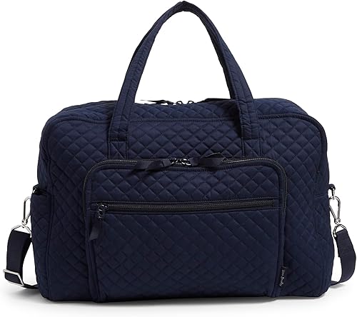 Bolsa de viaje de fin de semana Weekender de algodón para mujer