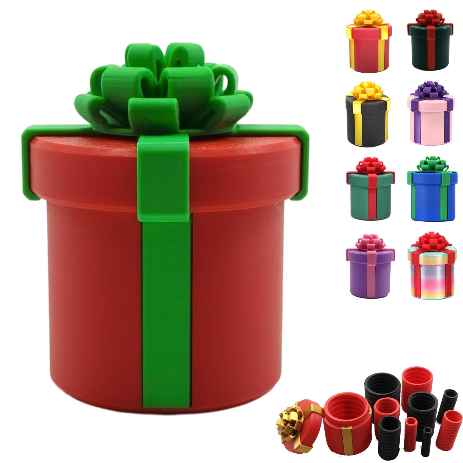 Annoying Nested Screw Gift Box,10-Layer Nested Prank Money Holder，3.4in-I
