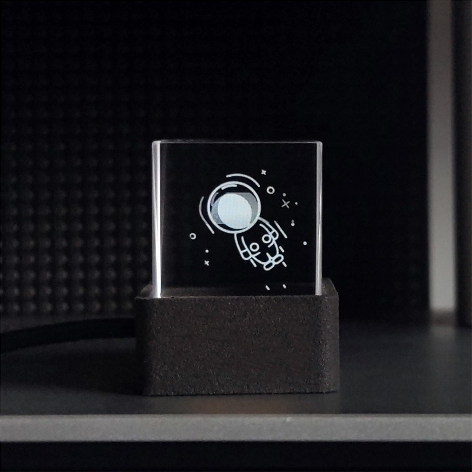 Wecker, Mini-Echtzeit-Transparente WiFi-Wetteruhr, Kreatives Geschenk, Desktop-Display,für Schwerschläfer(White)