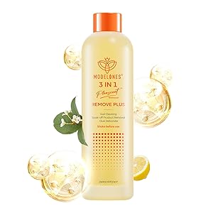 modelones Acetone Nail Polish Remover, Gel Nail Polish Remover | Natural Formula for Nail Moisturizing & Care | Rapidly Removes Natural Artificial Acrylic Sculptured Nails Dip Powder Glue 8 FL.Oz.