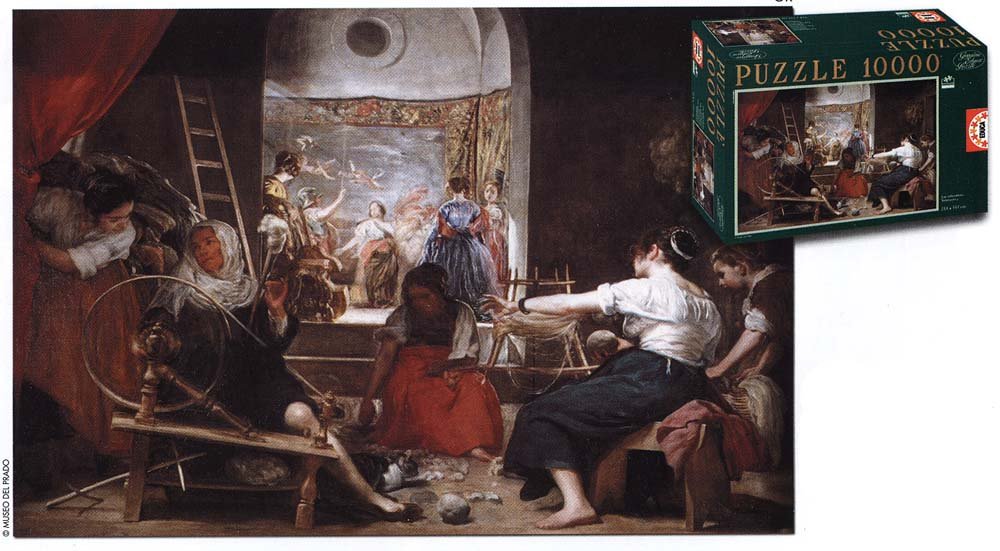 Educa Borrás Las Hilanderas Velazquez Puzzl