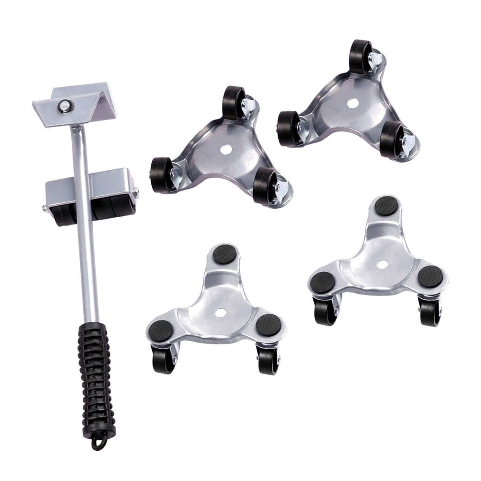 Household Movers Tool Feature Smooth Rolling Casters Furniture Lifters for Hassle Release Furniture Positioning Dense Shifters