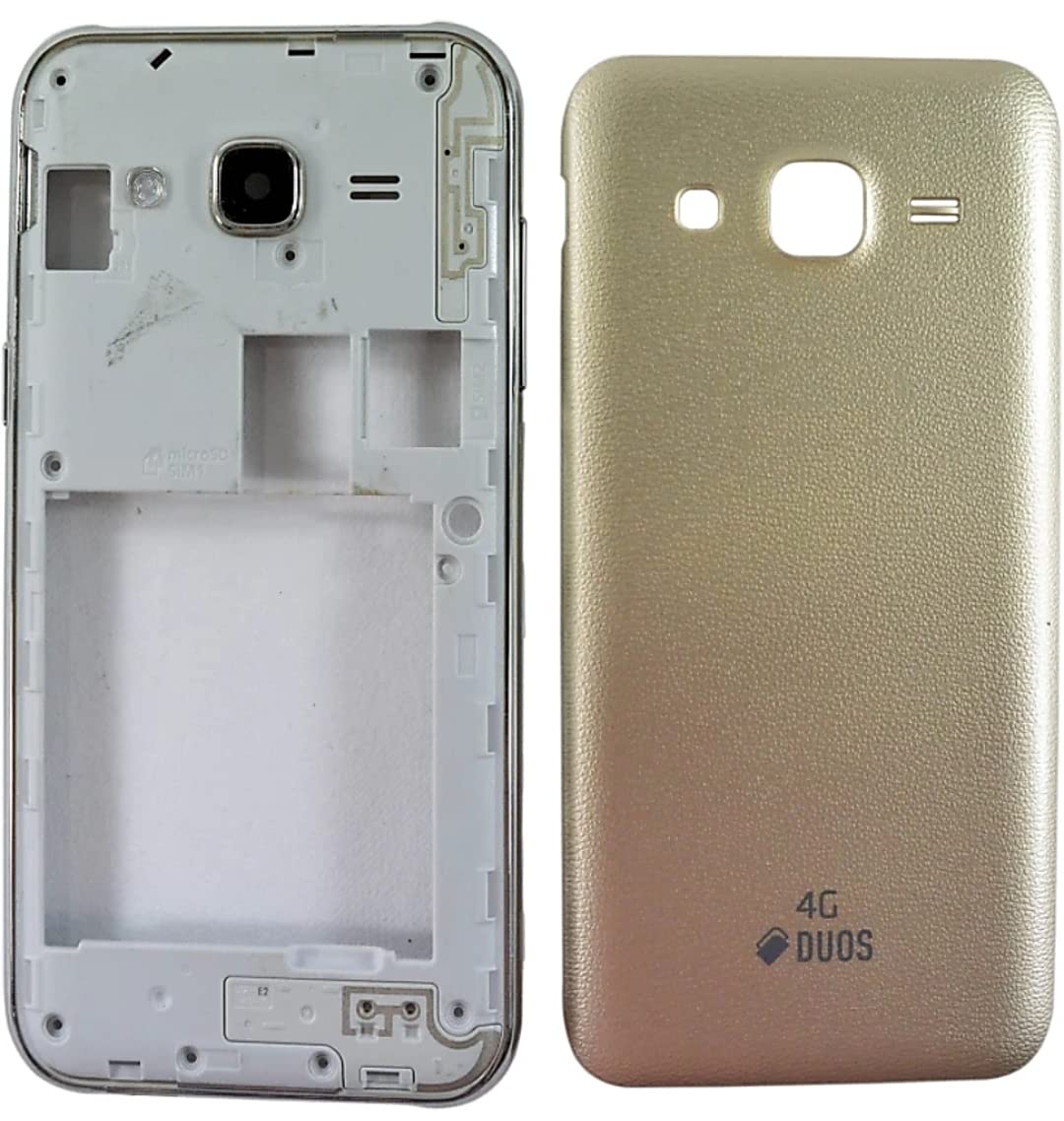 Backer The Brand Replacement Full Body Housing Panel for Samsung Galaxy J2 (Samsung Galaxy J200) (J200G, J200F) (Volume Switch Include) - Gold-image-19