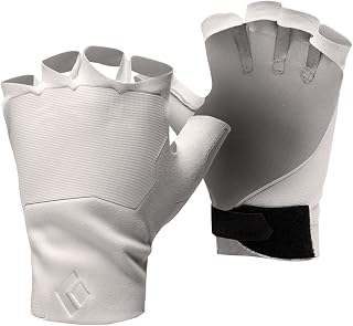 Black Diamond Crack Gloves: Synthetic Suede, 3D Fit for Durable Trad Rock Climbing Protection