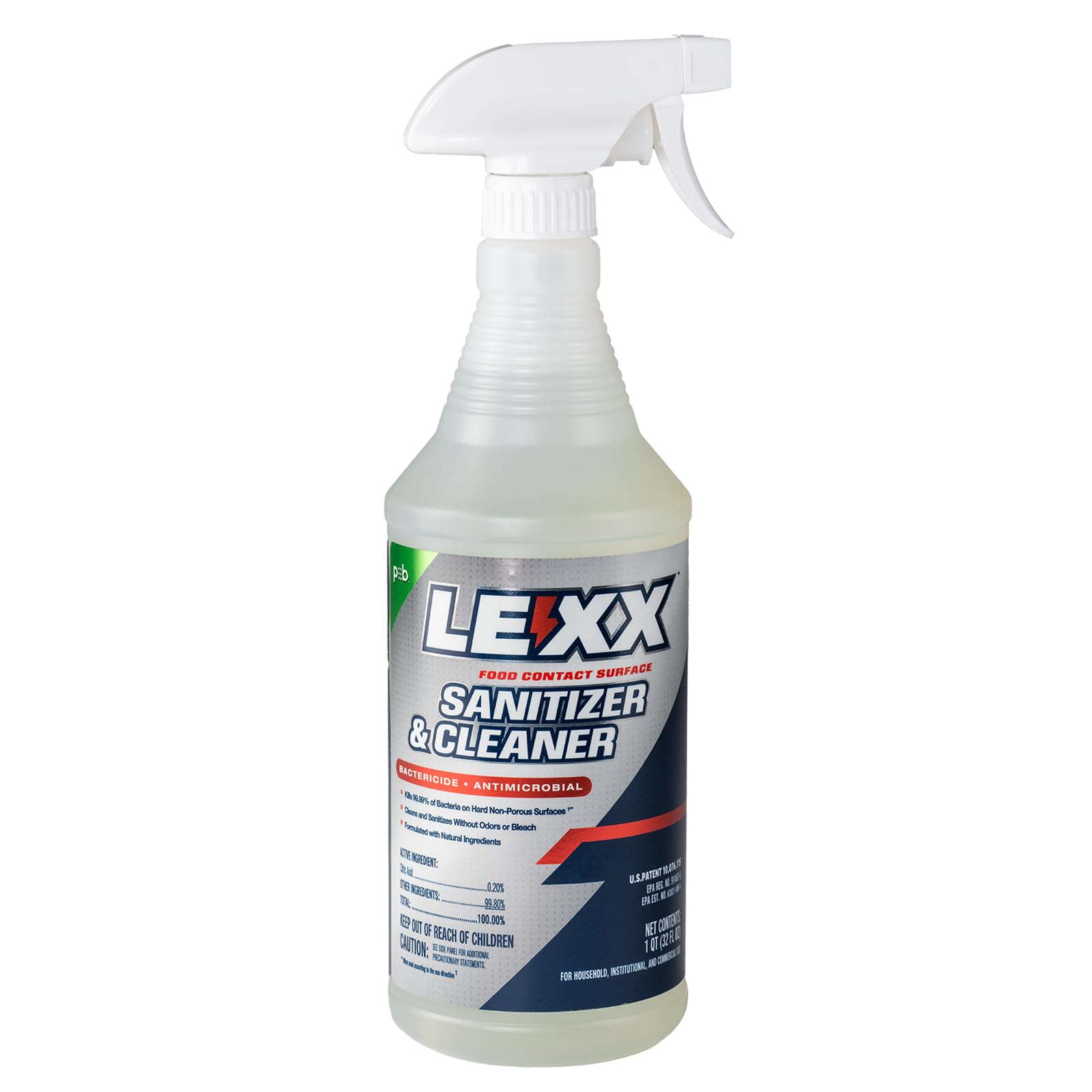 LEXX Food Contact Surface Sanitizer & Cleaner Spray