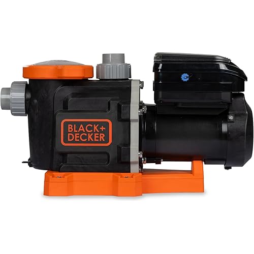 BLACK+DECKER 1.5 HP Variable Speed In Ground Pool Pump – WiFi Enabled, Energy Star Certified, Dual Voltage (115V/230V)