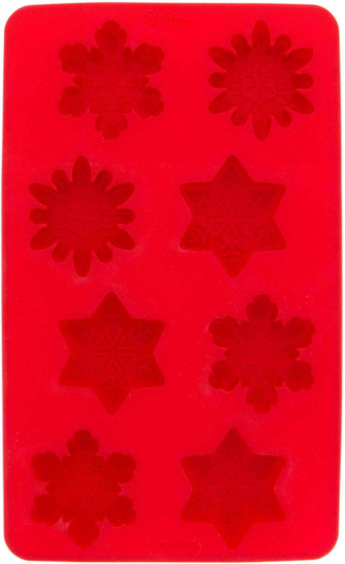 Silicone Candy Mold-Snowflake 8 Cavity (3 Designs)