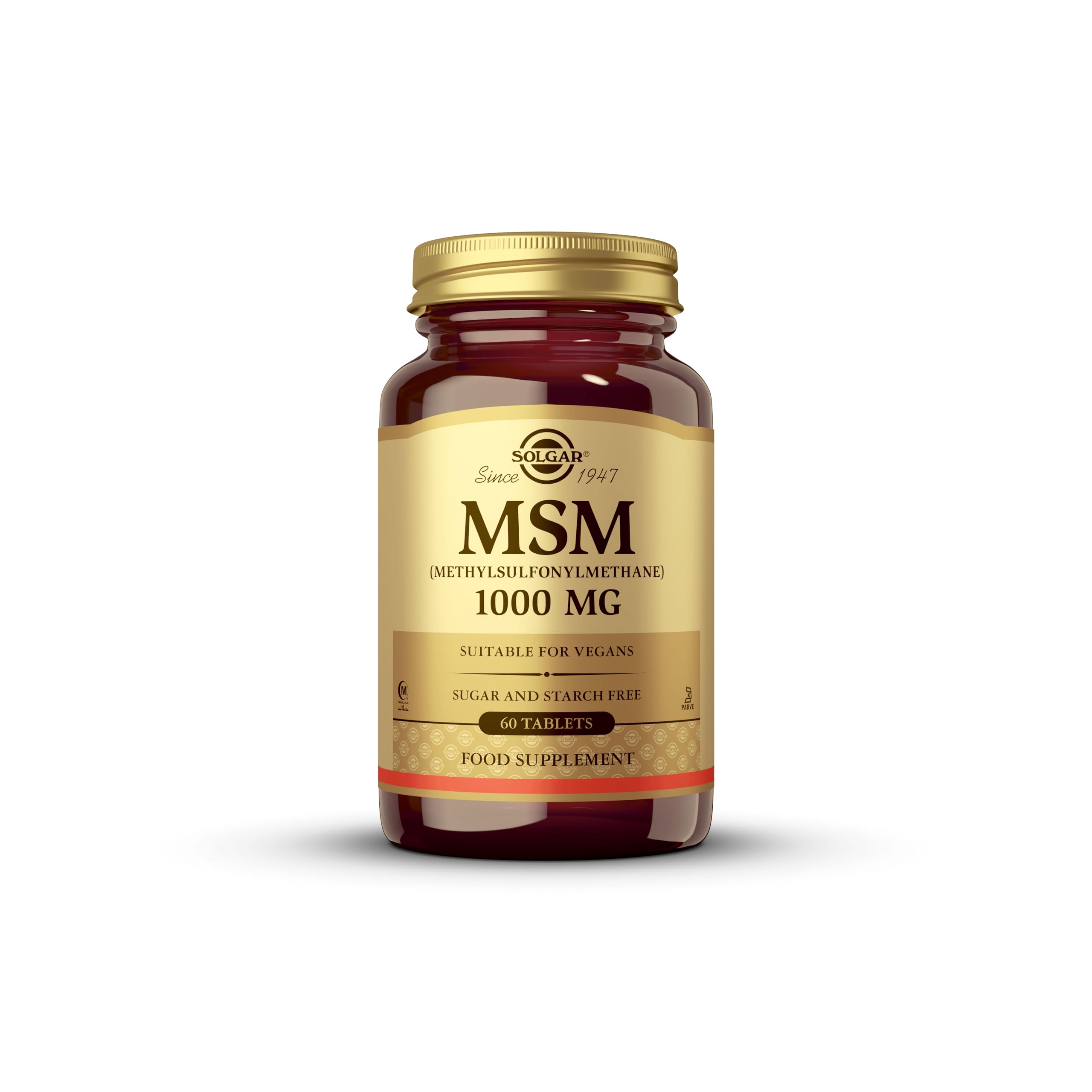 Solgar Msm 1000 Mg Tablets - Pack Of 60