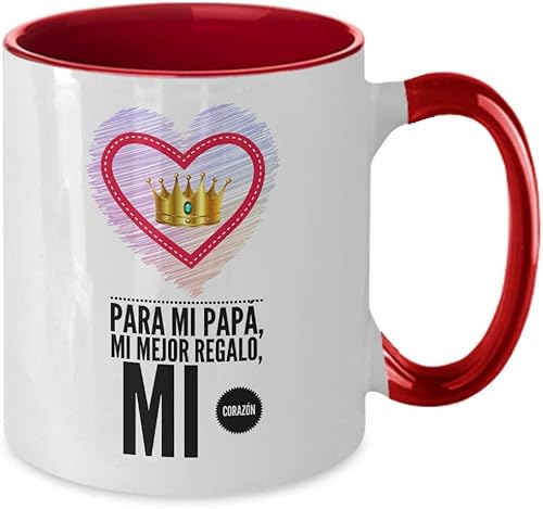 Miniatura 2 de Regalos para papa en su dia  Dia del padre  Regalo para papi, abuelos, father's day  mejor padre  Mug regalo  Te quiero papa  Mejor papa regalos