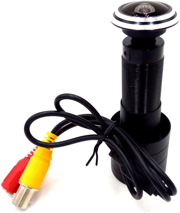 HD 1080P 2MP Starlight 0.0001Lux 4-in-1 TVI/CVI/AHD/960H CVBS CCTV Surveillance Peephole Viewer Camera Fisheye Door Camera, for 1080P 4-in-1 TVI/AHD/CVI/CVBS/960H DVR, 1.78mm 170° Lens