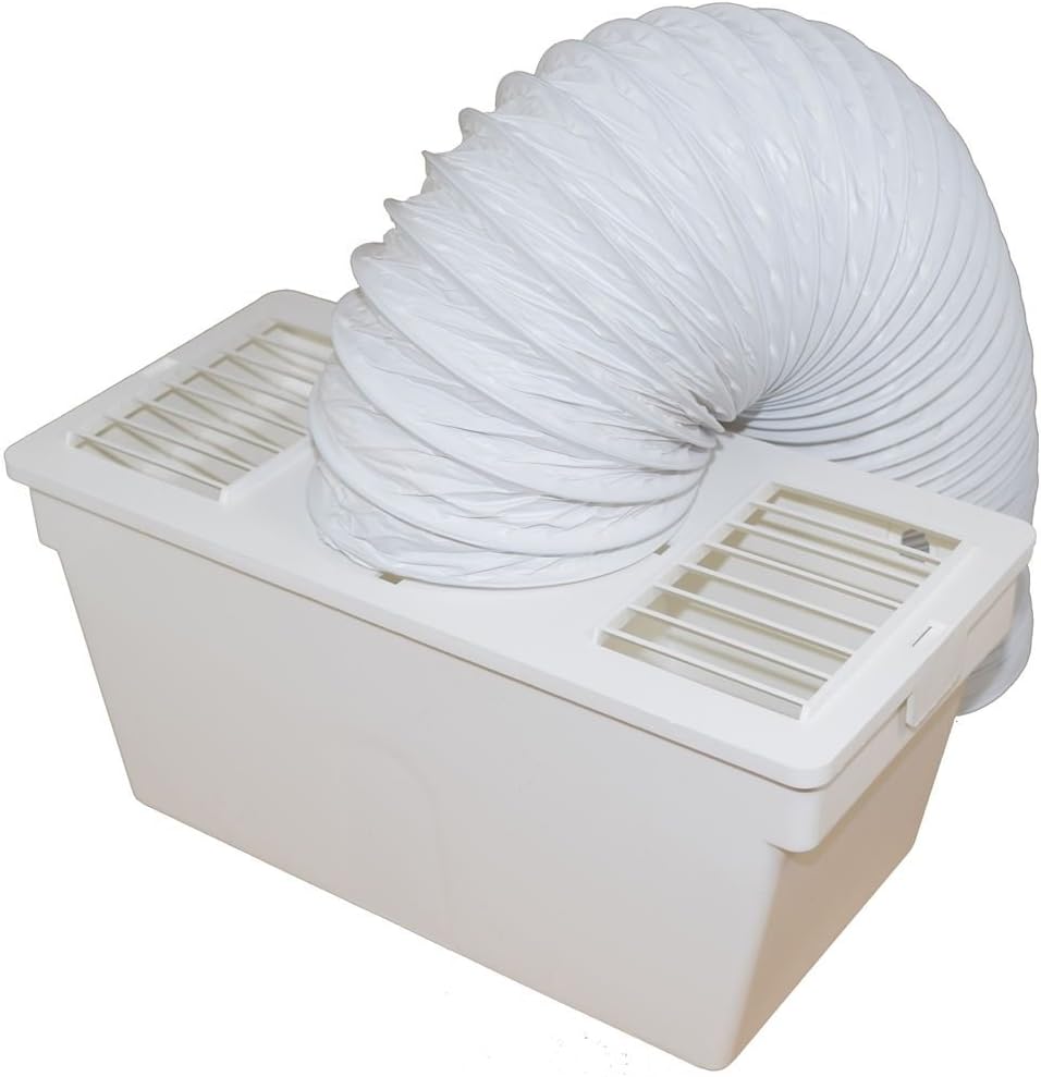 Yourspares Fits Indesit IDV65, IDV75, IDV75S, IDVA 735 S and IDVL75BR Tumble Dryer Condenser Vent Kit Box With Hose