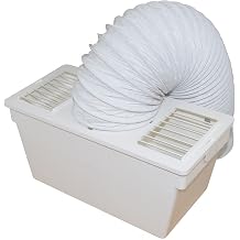Yourspares Fits Zanussi Universal, ZDP7203PZ and ZTE7100PZ Tumble Dryer Condenser Vent Kit Box With Hose