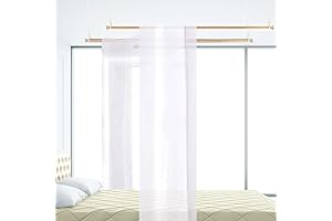 Beyeutao Canopy Bed Frame with Adjustable Solid Wood Bed Poles