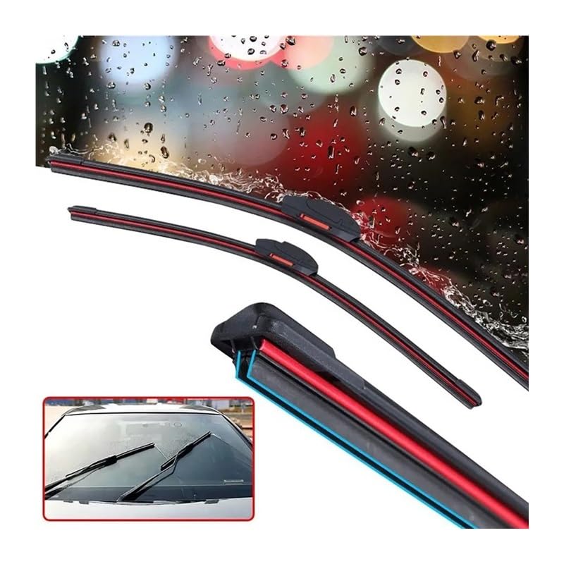 Set Tergicristalli Telescopico Professionale con Asta di Prolunga e Gomma