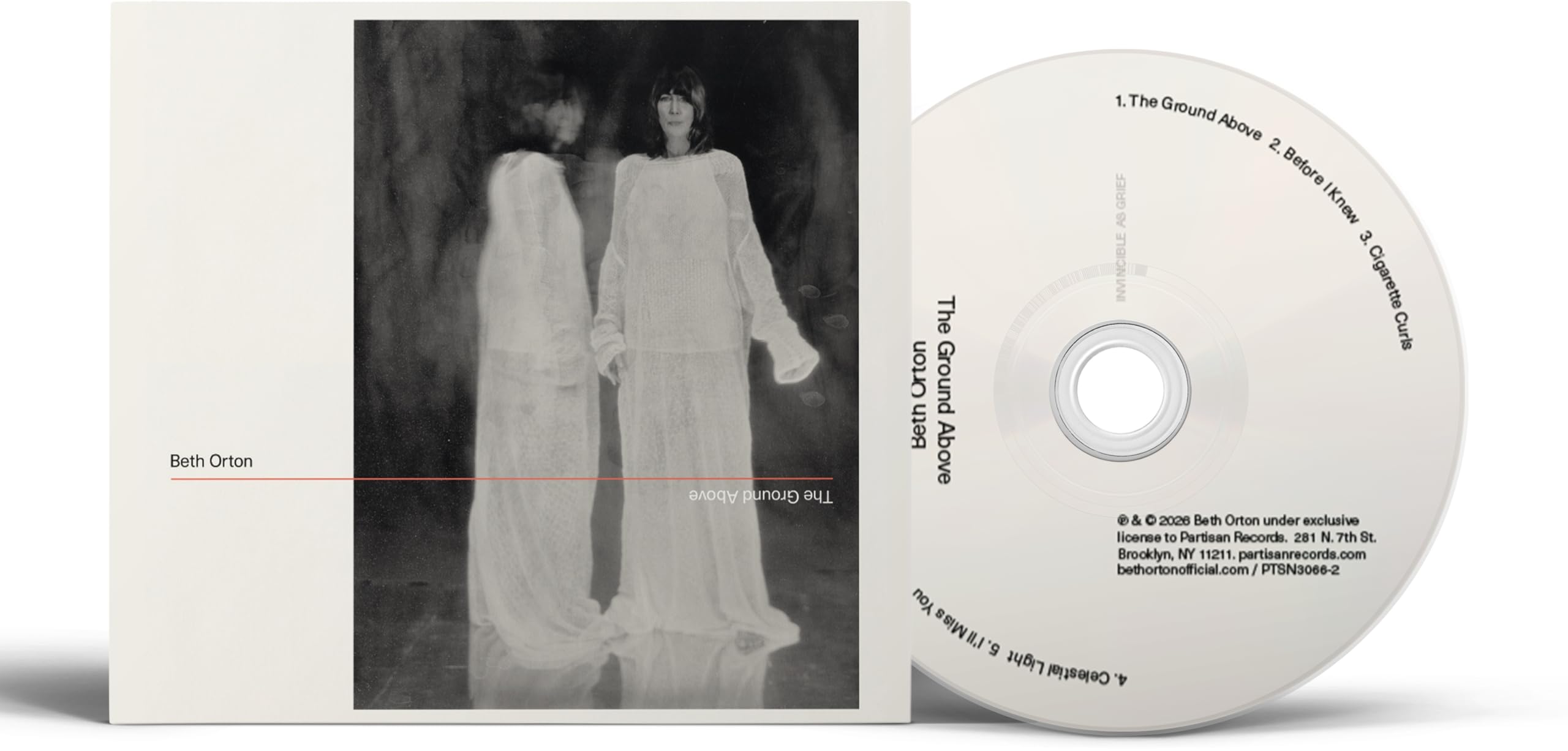 Beth Orton - The Ground Above (Partisan Records) CD Album - Pre-sale