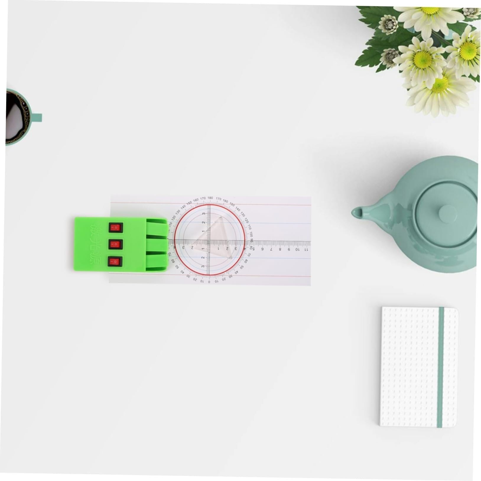 Attrezzatura per esperimenti ottici Kit scientifici ottici Strumenti per esperimenti ottici Kit scientifici per Ottica Prisma Riflettore Esperimenti di Fisica Kit di Ottica Lente c