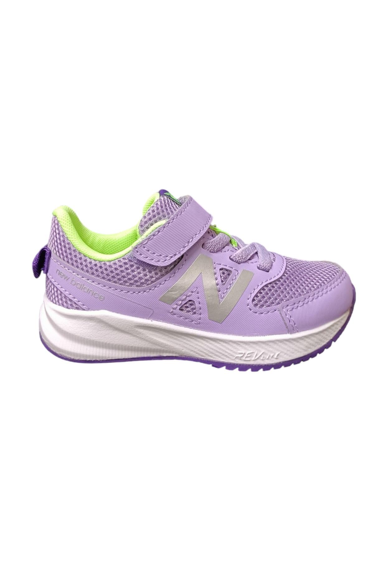 New Balance 570v3 Bungee Lace with Hook and Loop Top Strap, Zapatillas Niños