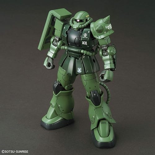 Miniatura 4 de Bandai Hobby - Gundam The Origin - #25 Zaku II Tipo C-6R6, Bandai Spirits HG 1144 Model Kit
