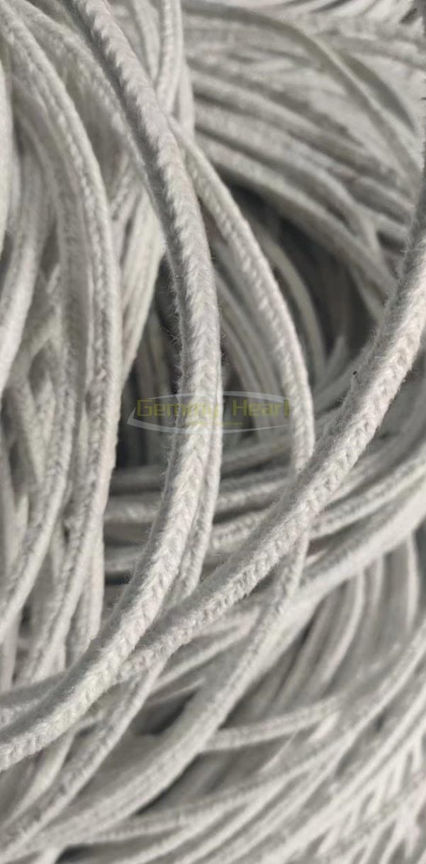 Furnace Door Oven Industrial Furnace Gland Packing Seal Rope high Temperature Resistance with Steel Wire 5meters 28mm*28mm