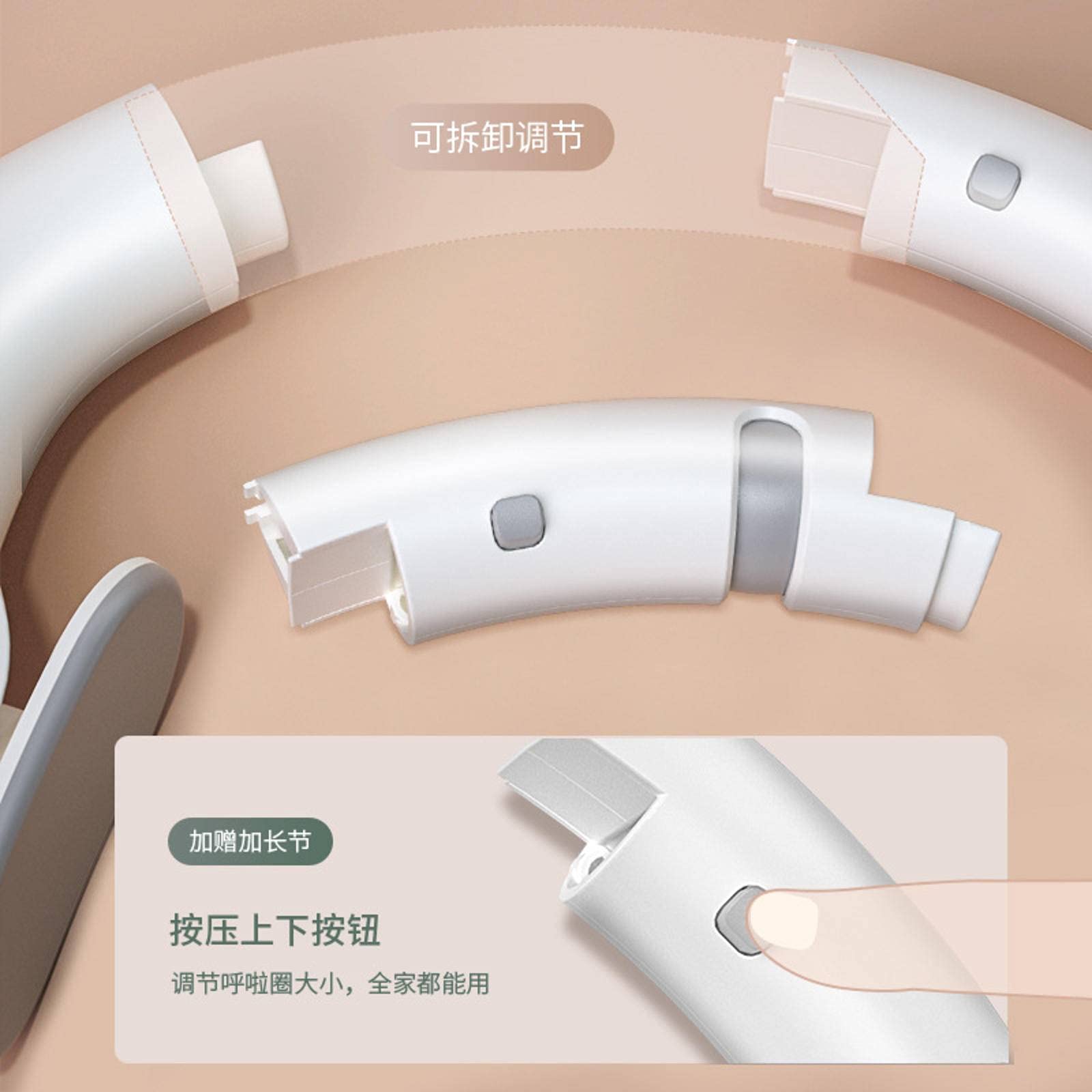 NC Cercle de Glissement Intelligent Hula Hoop détachable Hula Hoop Sloppy Wrapping Hoop