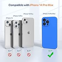 Vista 1507 de Miracase Funda diseñada para iPhone 13 Pro Max con protector de pantalla, [forro de microfibra suave antiarañazos], funda protectora de silicona