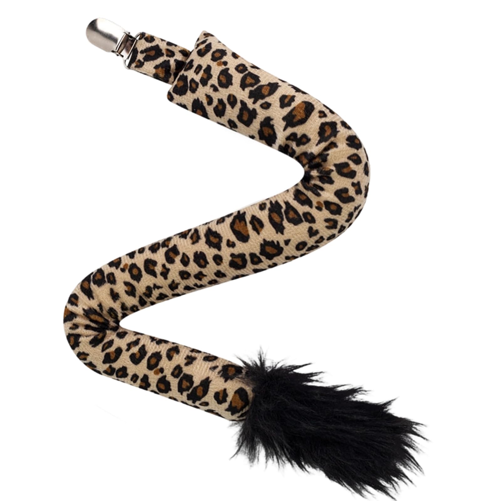 Queue de Léopard, Déguisement Animalier, Accessoire Cosplay pour Fête à Thème Jungle, Halloween, Performance Scénique, pour Adultes