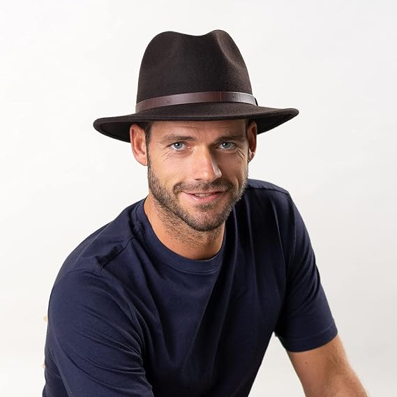Lierys Rollable Fedora Hat Women/Men 
