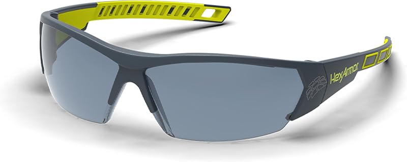 MX250 Variomatic Safety Glasses for Men and Women | Transition Lenses | Anti-Fog | Scratch-Resistant | Metal-Free | Certified ANSI Z87| 100% UV Protected Eyewear