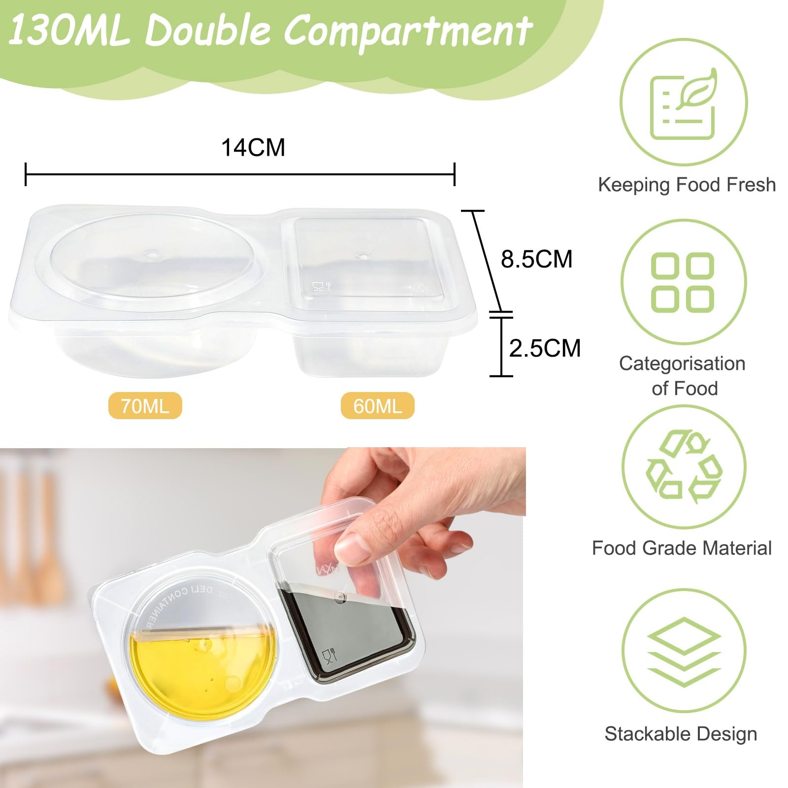 Koeltas met dubbel compartiment | World Present - uw partner voor