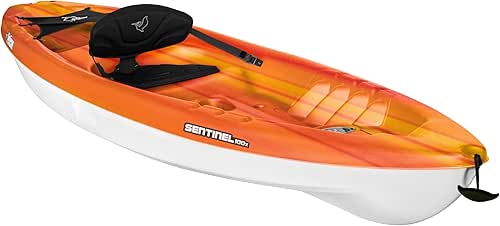 Pelican Sentinel 100X- Sit-on-top Kayak - Recreational One Person Kayak