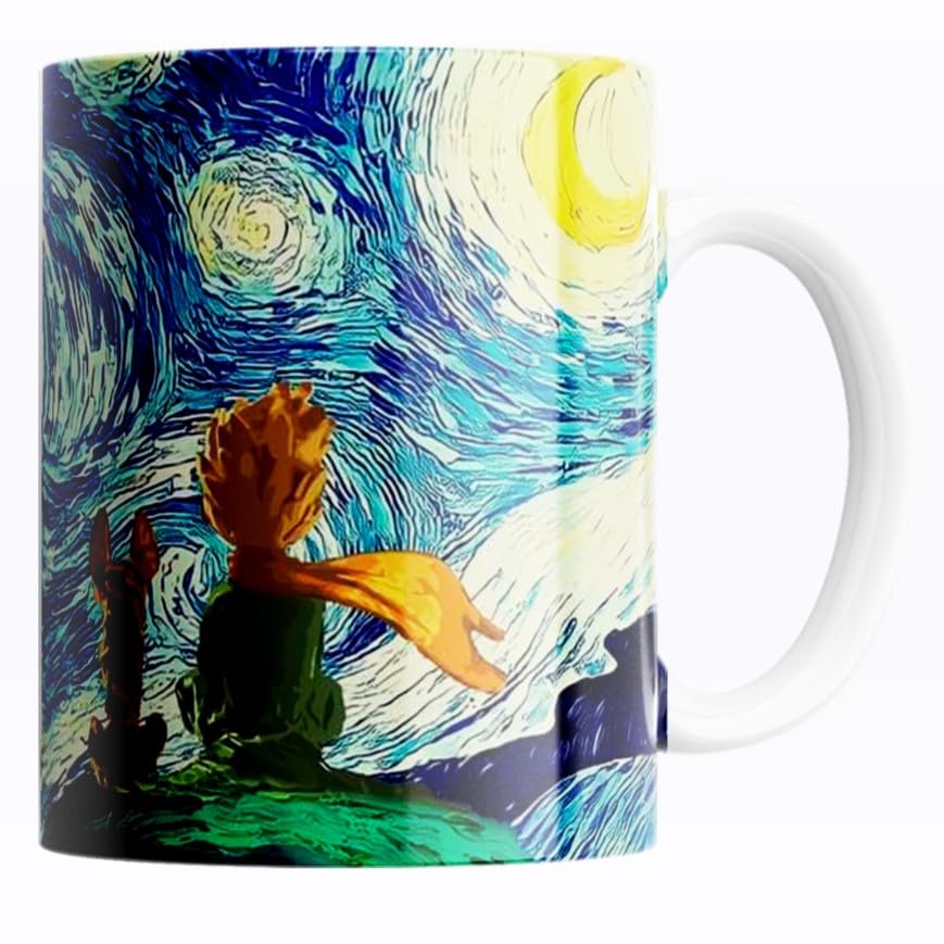 Recopilación de Tzas más recomendados. 48 Taza de Café El Principito Noche Estrellada Van Gogh Arte