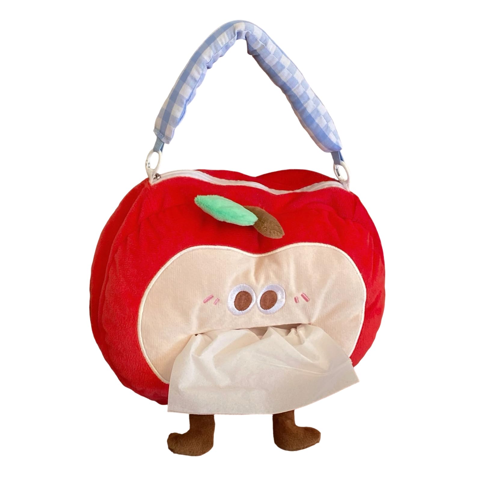 Tissue Storage Solution with Wall Mount Hook Fruit Shape Paper Towel Holder for Home Car Decoration Use Travel Tissue Dispenser